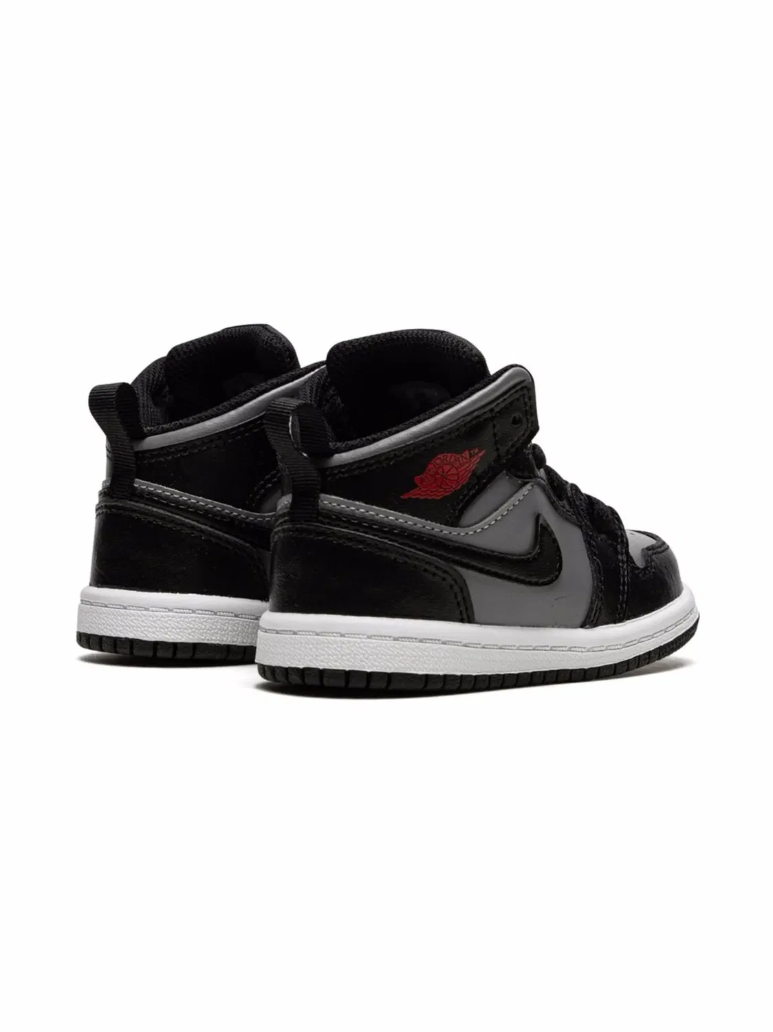 Кроссовки Jordan 1 Mid, черный — фото 2