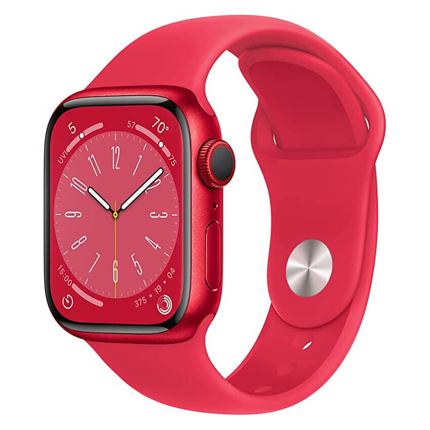 

Умные часы Apple Watch Series 8 (GPS + Cellular), 45 мм, (PRODUCT)RED Aluminum Case/(PRODUCT)RED Sport Band - R, Красный, Умные часы Apple Watch Series 8 (GPS + Cellular), 45 мм, (PRODUCT)RED Aluminum Case/(PRODUCT)RED Sport Band - R