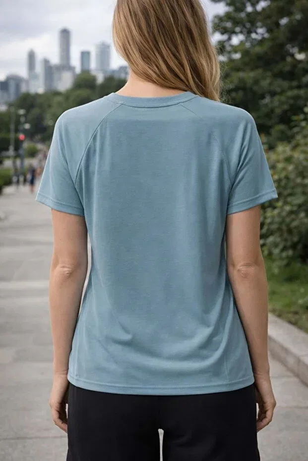 Детская футболка с принтом Evostripe Graphic Tee Puma, Blue — фото 3
