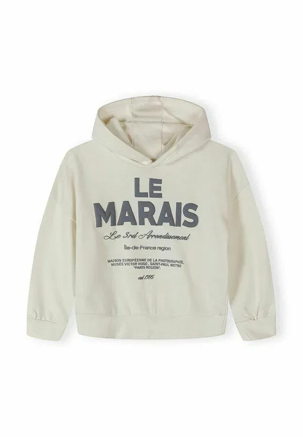 Комплект из джоггеров и худи с принтом Set joggers - hoodie Minoti, Cream, кремовый — фото 4