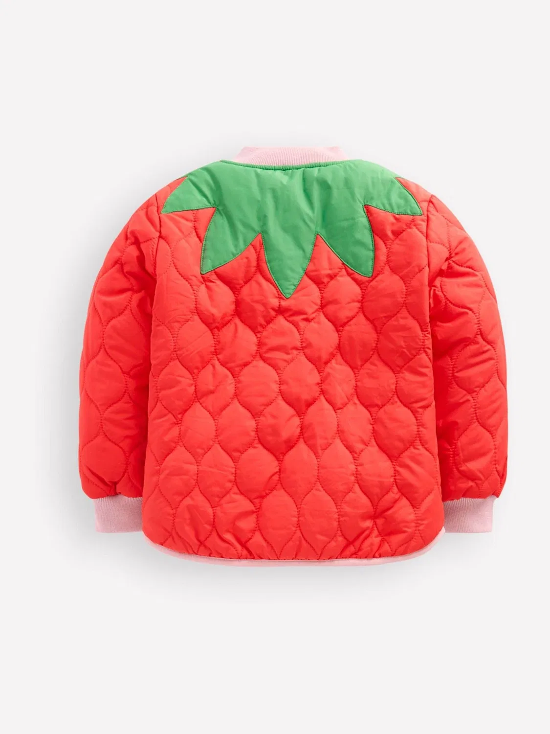 Куртка-бомбер детская, Strawberry Fun Boden, красный — фото 2