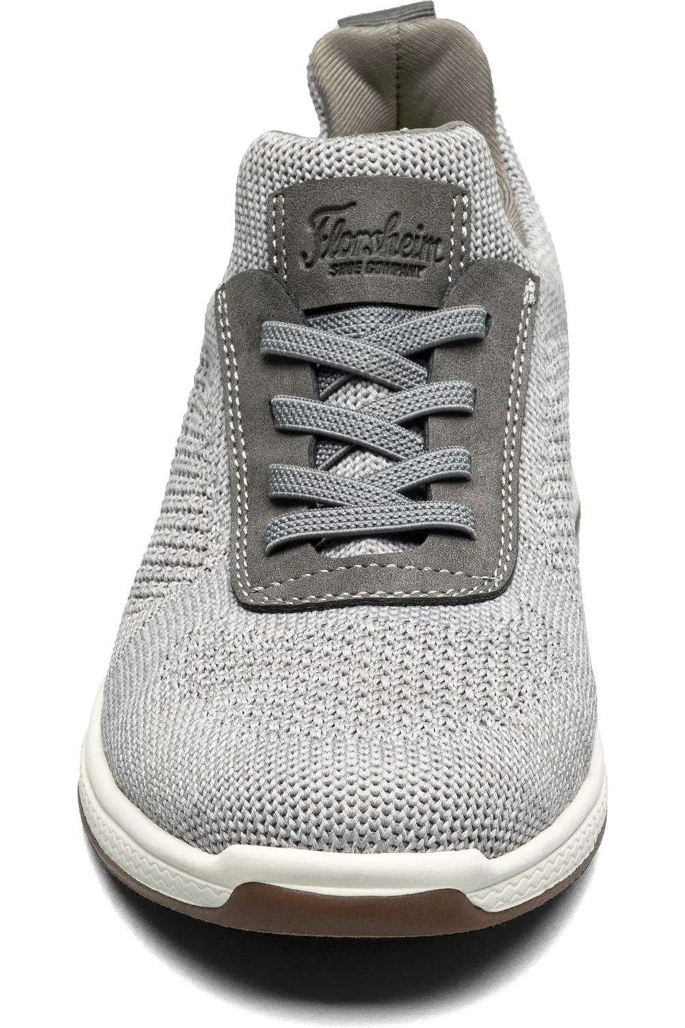 Детские кроссовки slip-on с эластичной шнуровкой Satellite Florsheim, серый — фото 4