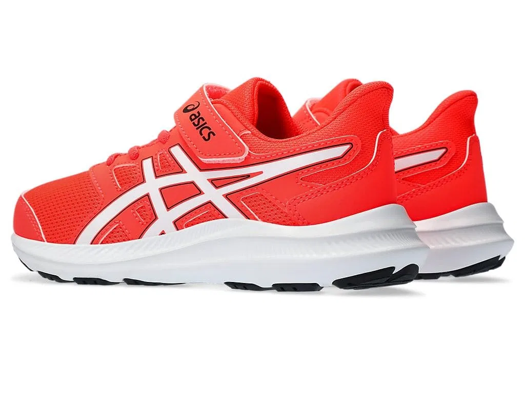 Детские кроссовки для мальчиков с амортизацией Jolt 4 Ps ASICS, Sunrise Red White — фото 3