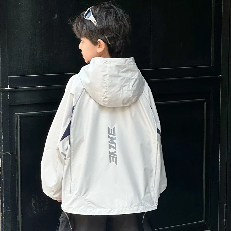 Детская куртка уличного стиля Lanza, Beige — фото 3