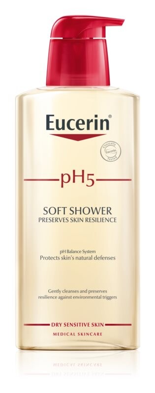 

Нежный гель для душа для сухой и чувствительной кожи Eucerin pH5