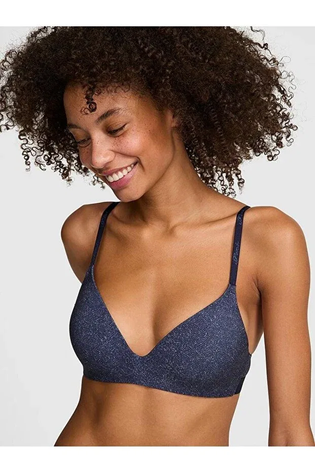 Женский бюстгальтер без косточек Victoria'S Secret, Dark Denim