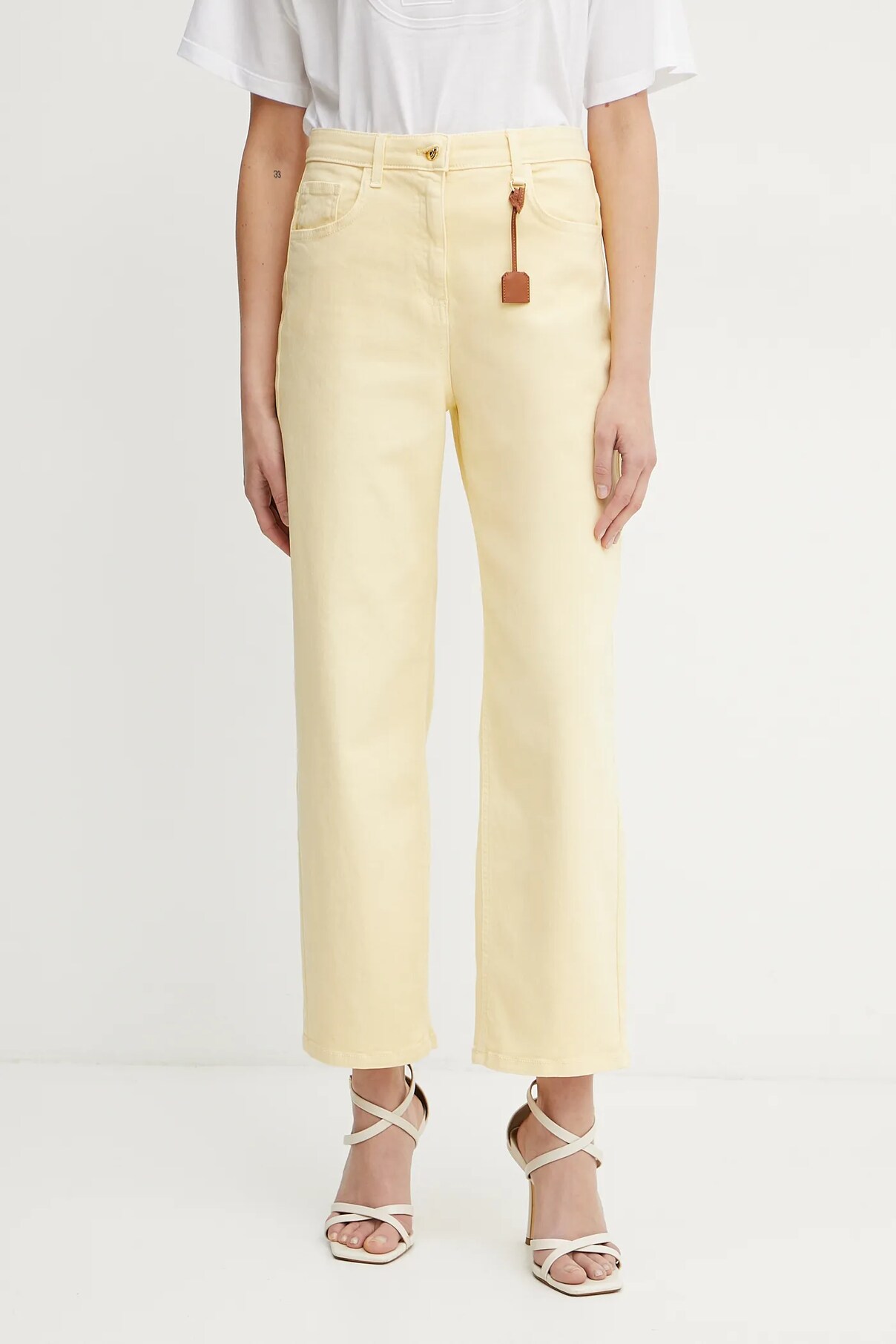 

Джинсы Elisabetta Franchi, желтый
