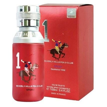 

Beverly Hills Polo Club Sport 1 Eau De Toilette Gift For Men 100ml 3.38 Fl.Oz.
