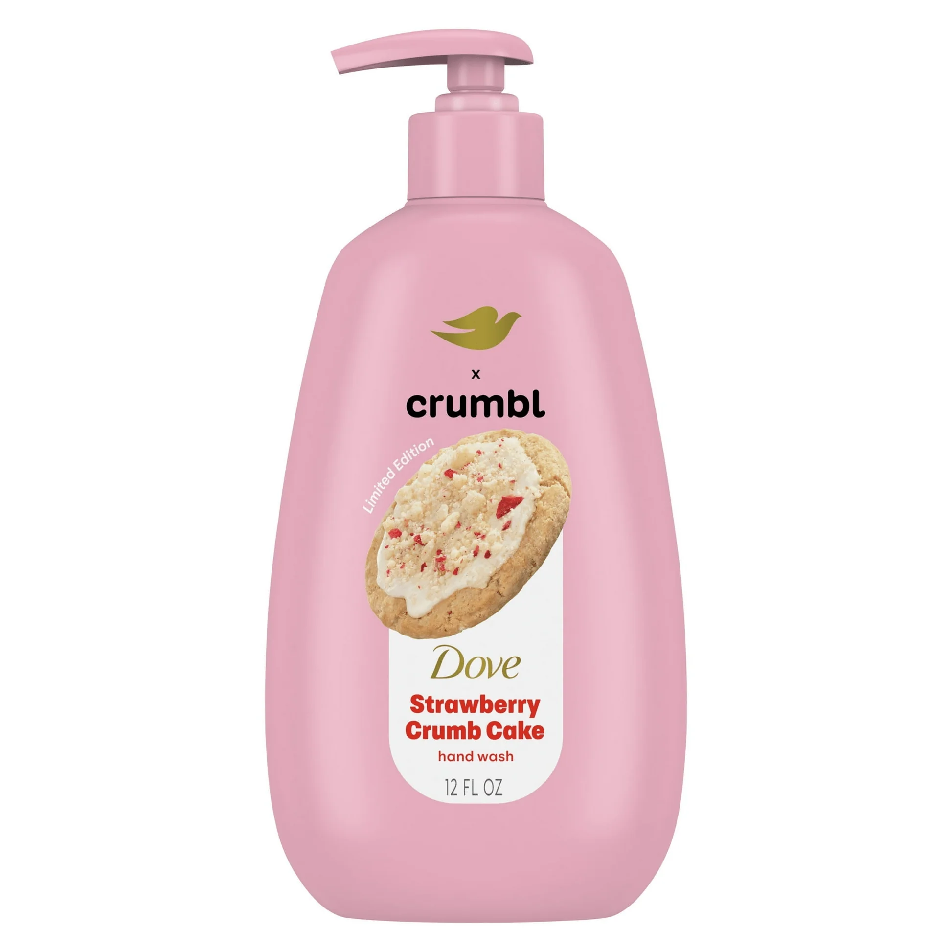 

Жидкое мыло Dove Crumbl, 340 г, Strawberry Crumb Cookie