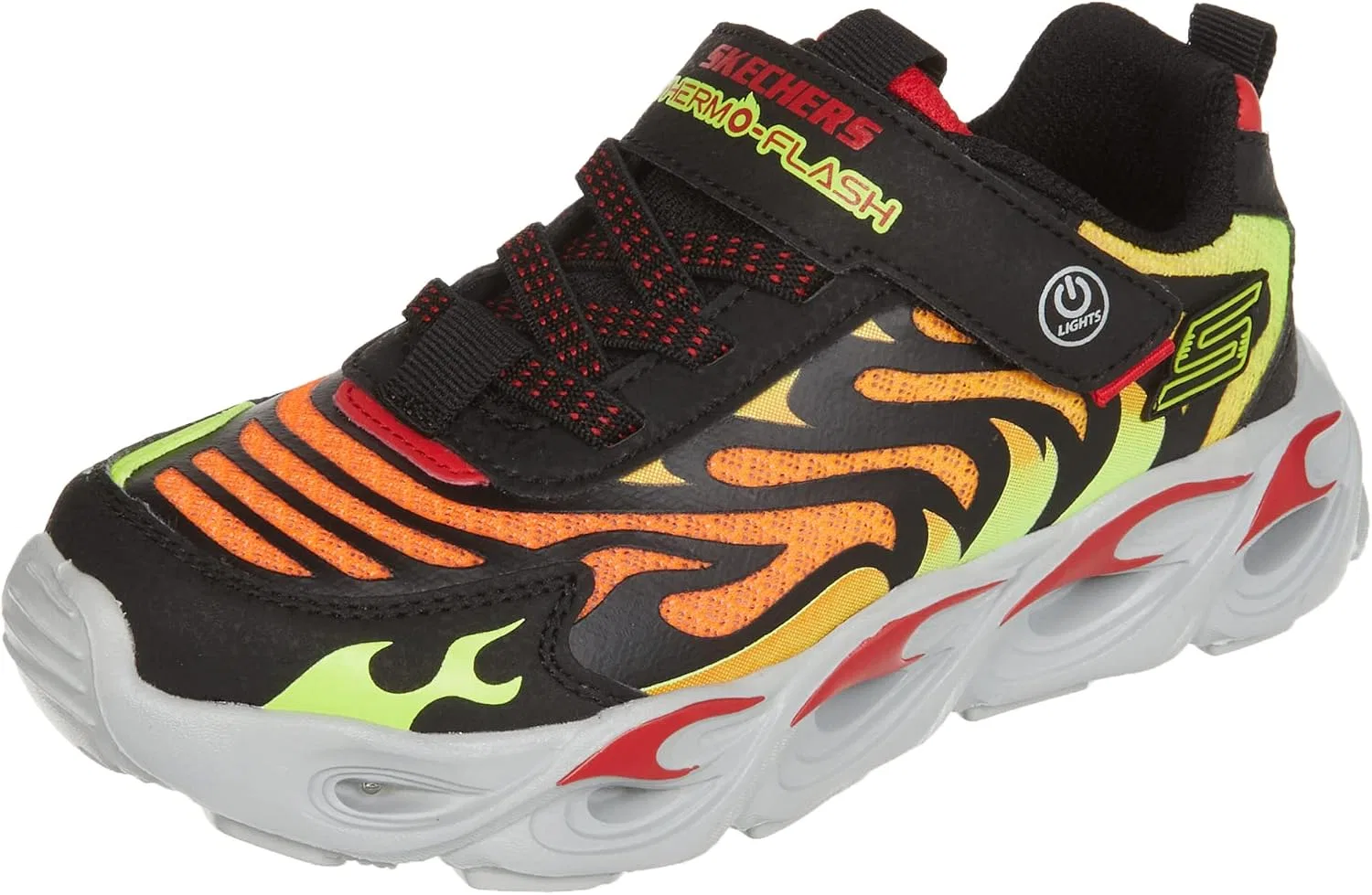 Детские кроссовки для мальчиков Thermo-Flash Skechers, Black/Red