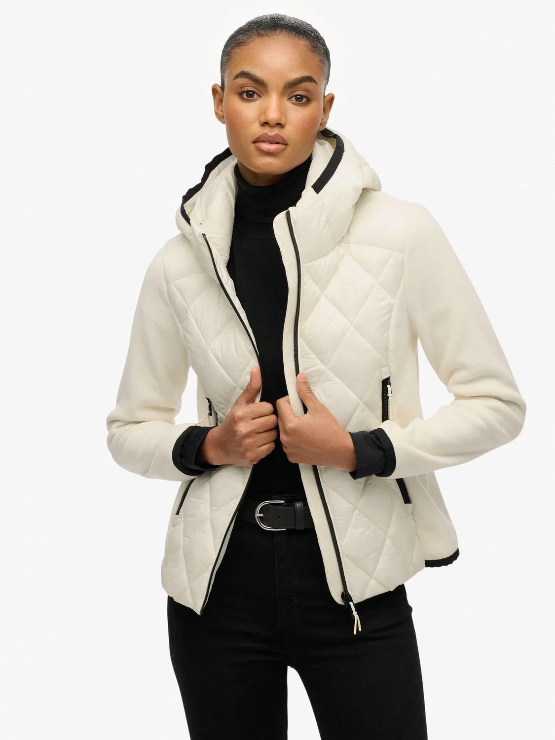 Куртка с капюшоном Heritage Storm Superdry, белый