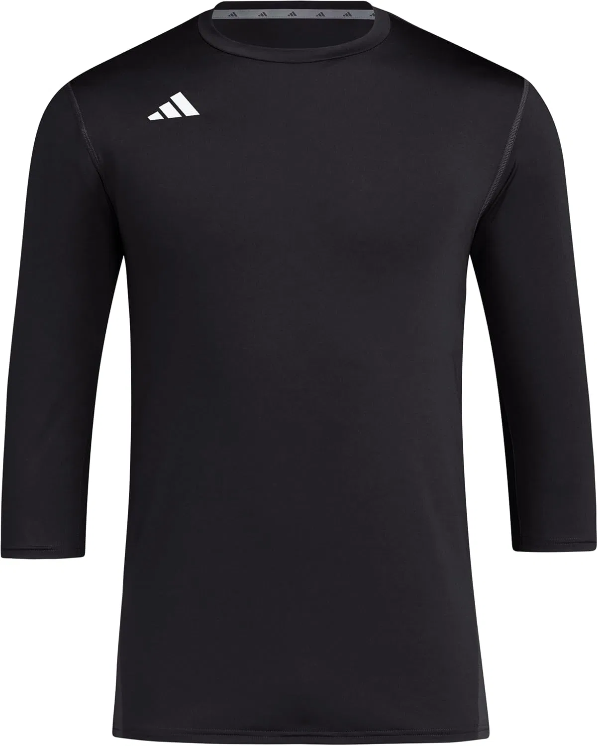 Мужская базовая футболка с длинным рукавом 3/4 Adizero Nwv adidas, Black