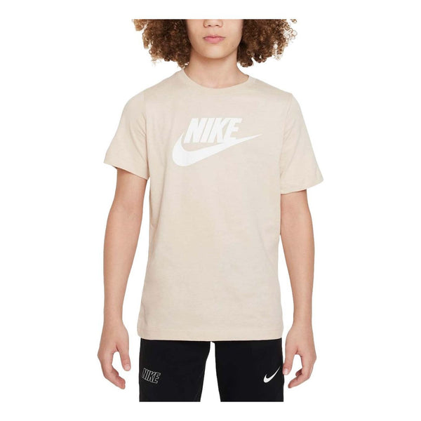 

Футболка sportswear older cotton t-shirt 'beige' Nike, бежевый