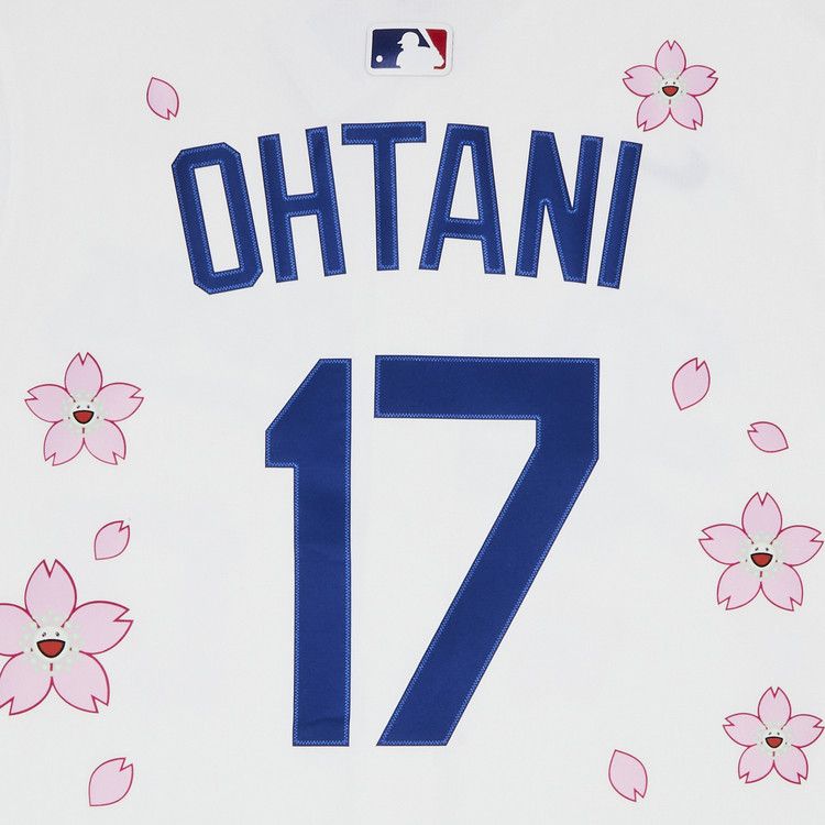 Джерси Nike x Takashi Murakami x MLB World Tour Tokyo Series 2025 Dodgers Ohtani Jersey, White — фото 3