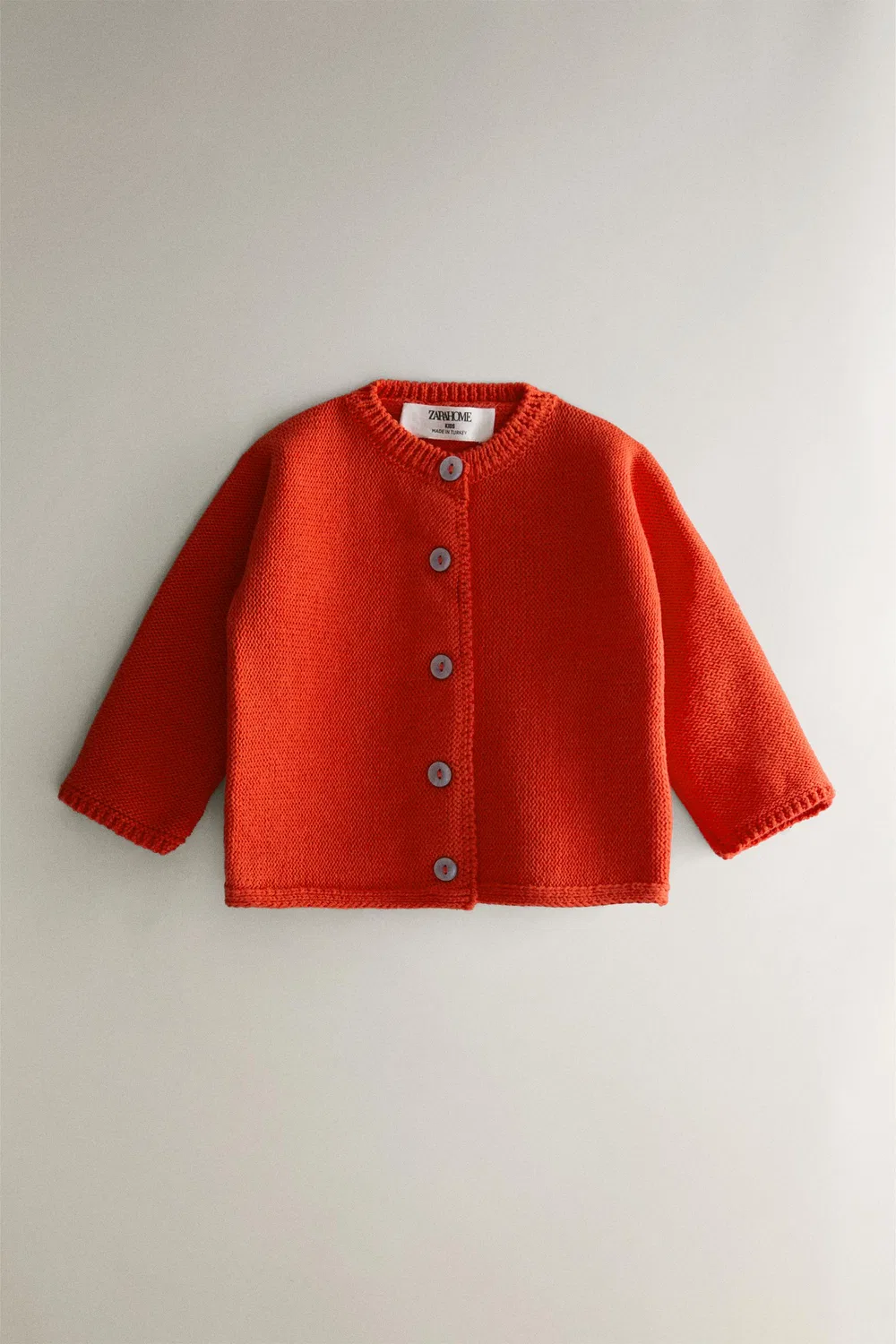Хлопковая детская куртка ZARA, Red