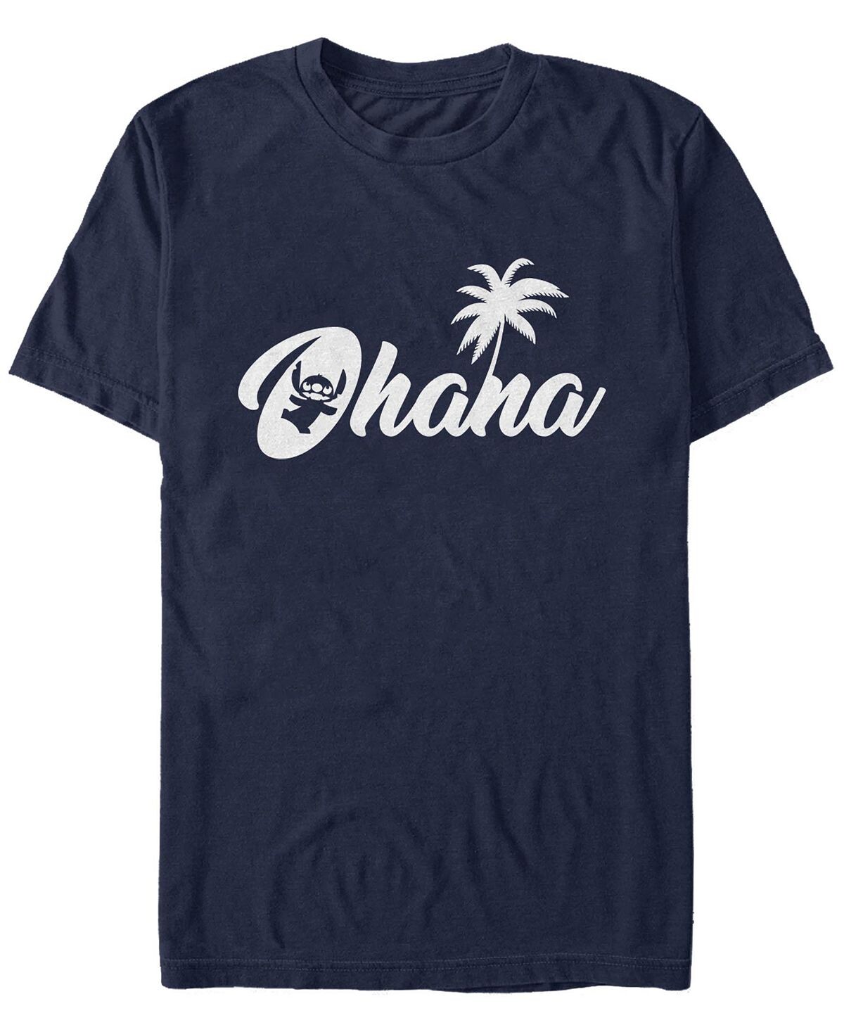 

Мужская футболка с короткими рукавами stitch ohana Fifth Sun, синий