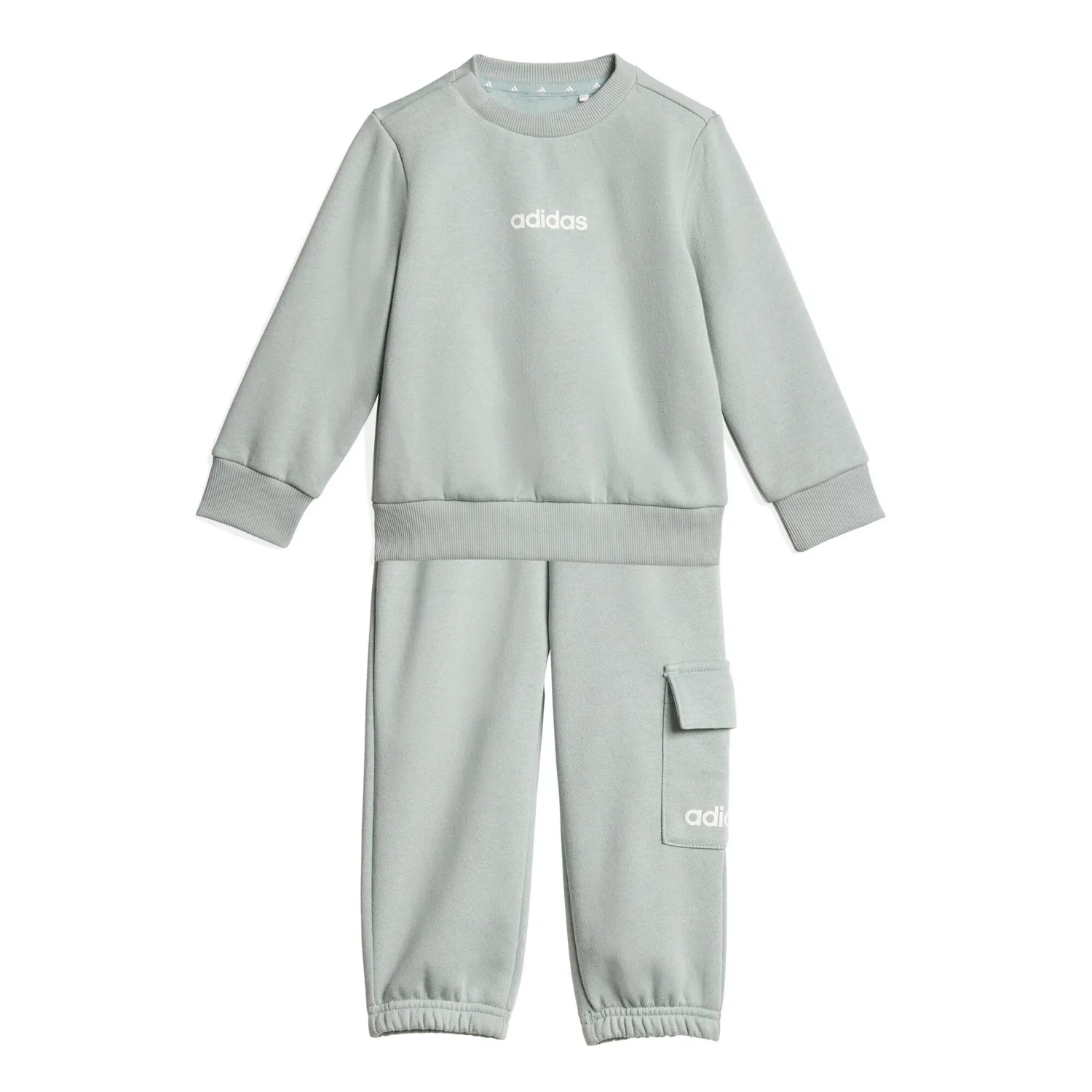 Детский спортивный костюм adidas LIN JOG, Grun Weiß