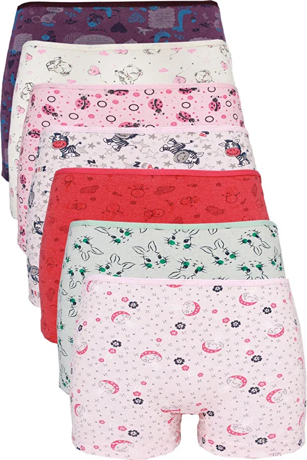 Детские трусы-боксеры для девочек хлопковые Stars Underwear, Mixed — фото 3
