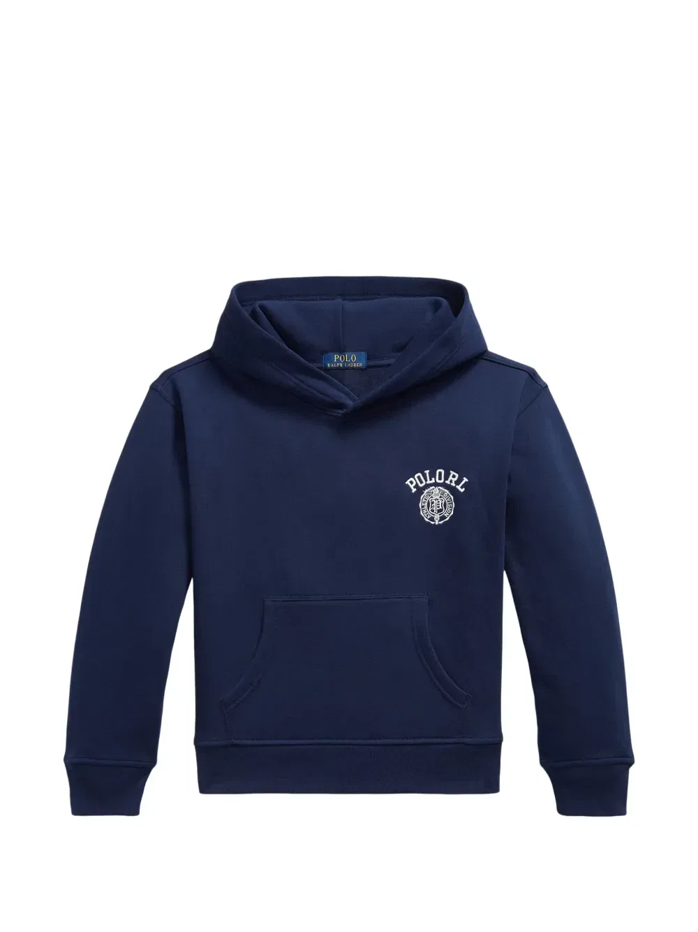 Худи Big Fit с логотипом Polo Ralph Lauren Kids, синий