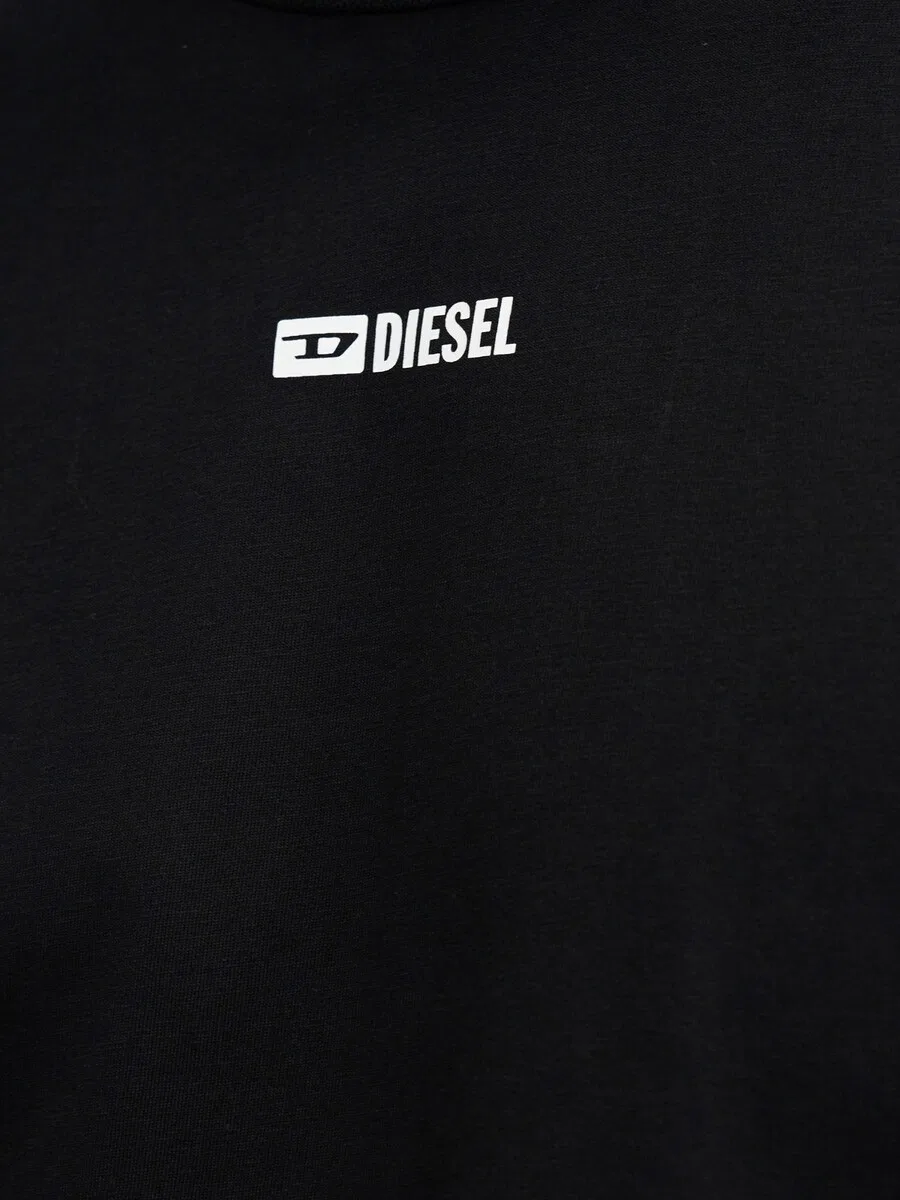 Длинная пижама DIESEL 'NOLAN' черного цвета — фото 3