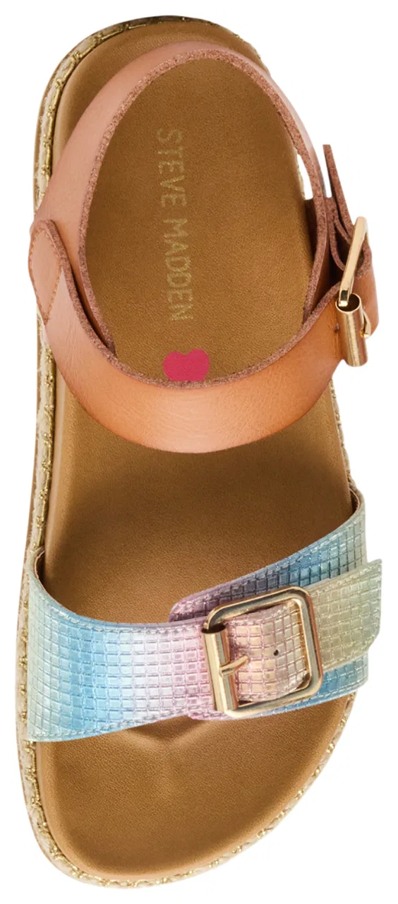 Сандалии для девочек JAVENUE Steve Madden, цвет Rainbow Multi — фото 4