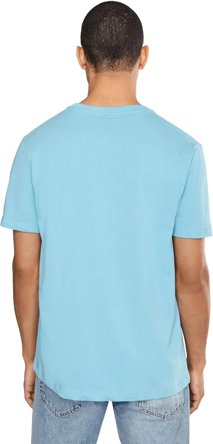 Мужская футболка с нагрудным карманом U.S. Polo Assn., Canyon Blue — фото 4
