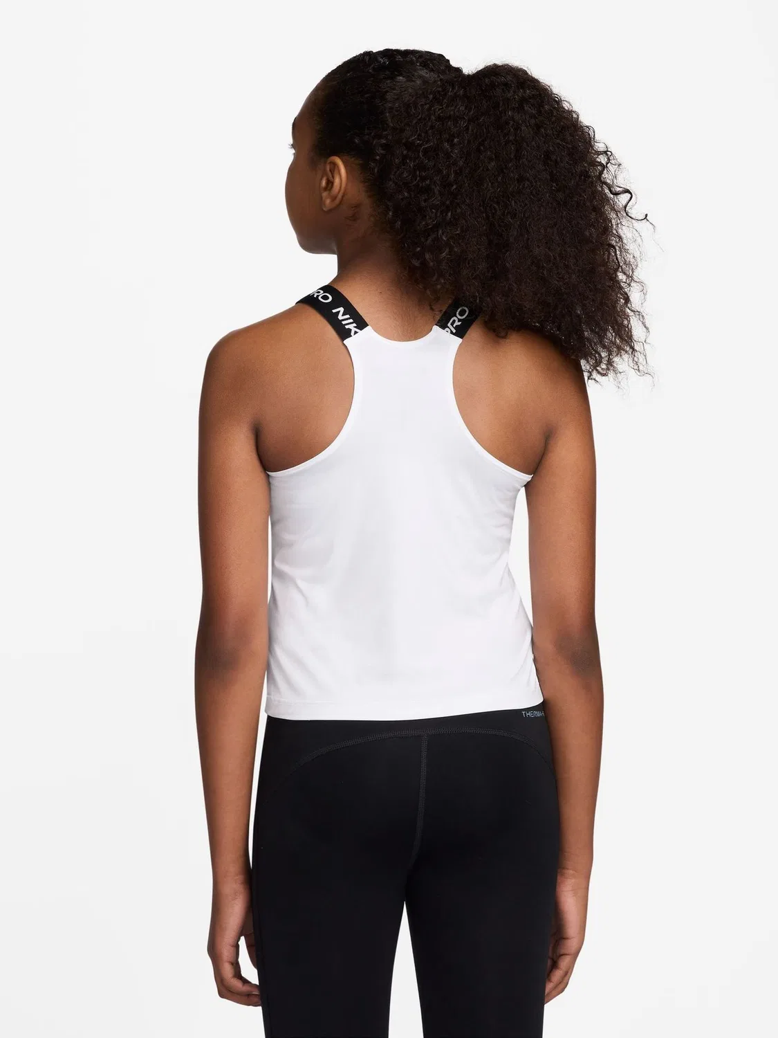 Топ Nike Pro Dri-FIT, белый — фото 2