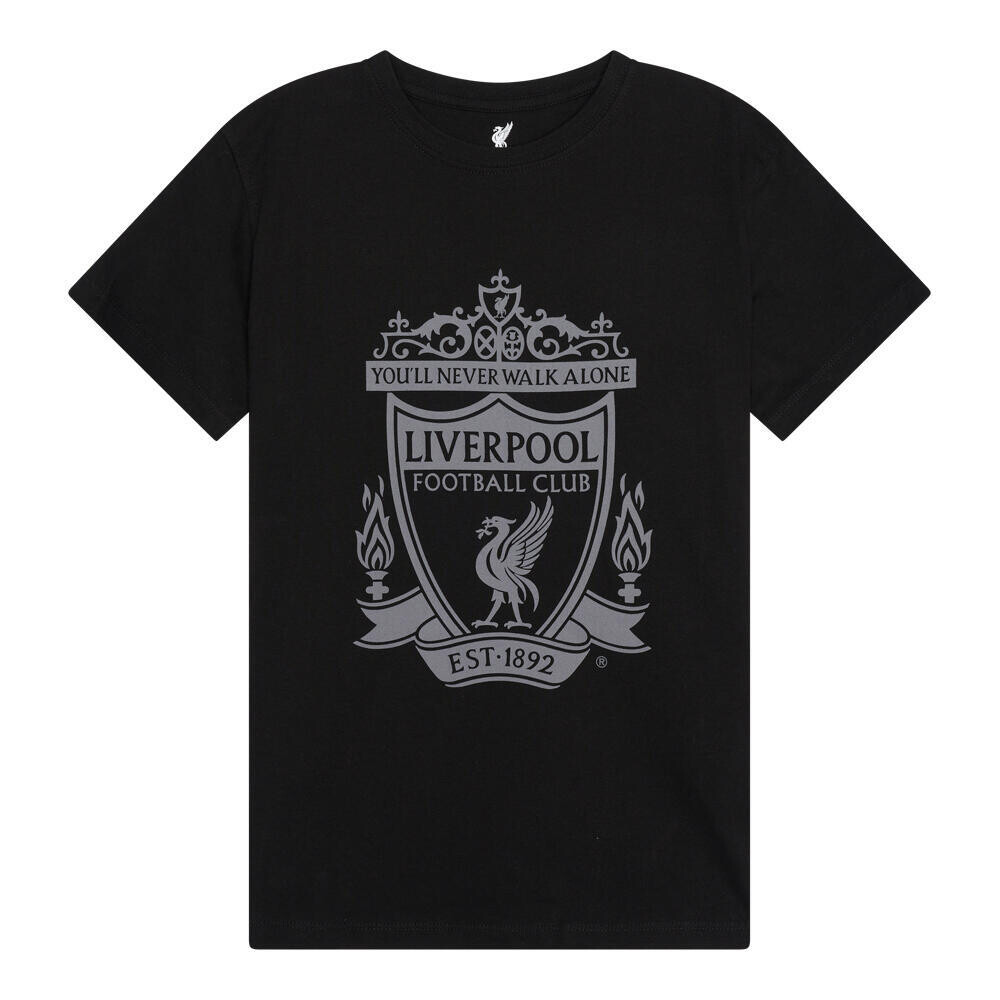 

Детская футболка с логотипом Liverpool Logo - черный LIVERPOOL FC, черный