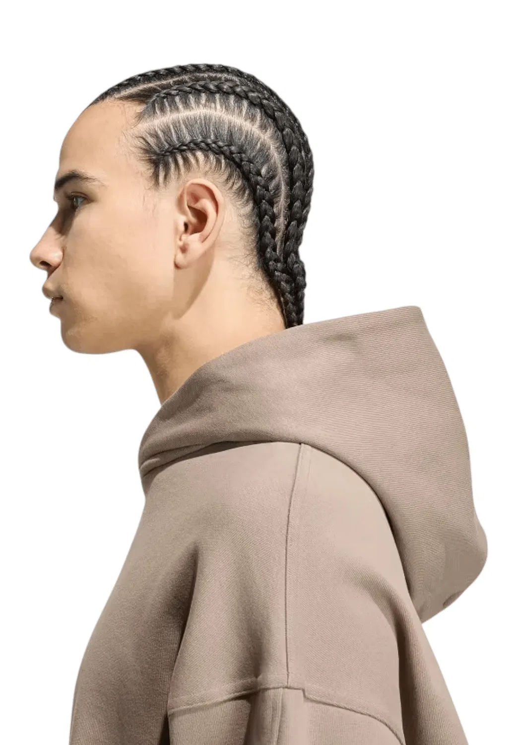Толстовка с капюшоном Adidas Performance, Braun — фото 3