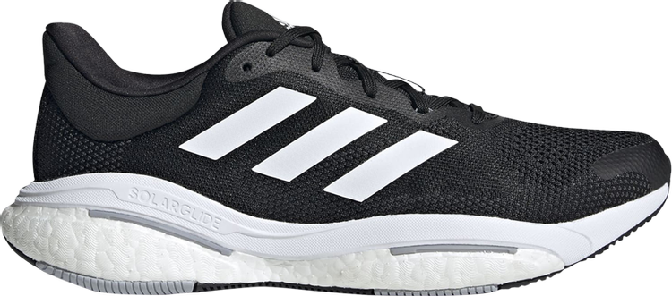 

Кроссовки Adidas SolarGlide 5 'Black Grey', черный, Черный;серый, Кроссовки Adidas SolarGlide 5 'Black Grey', черный