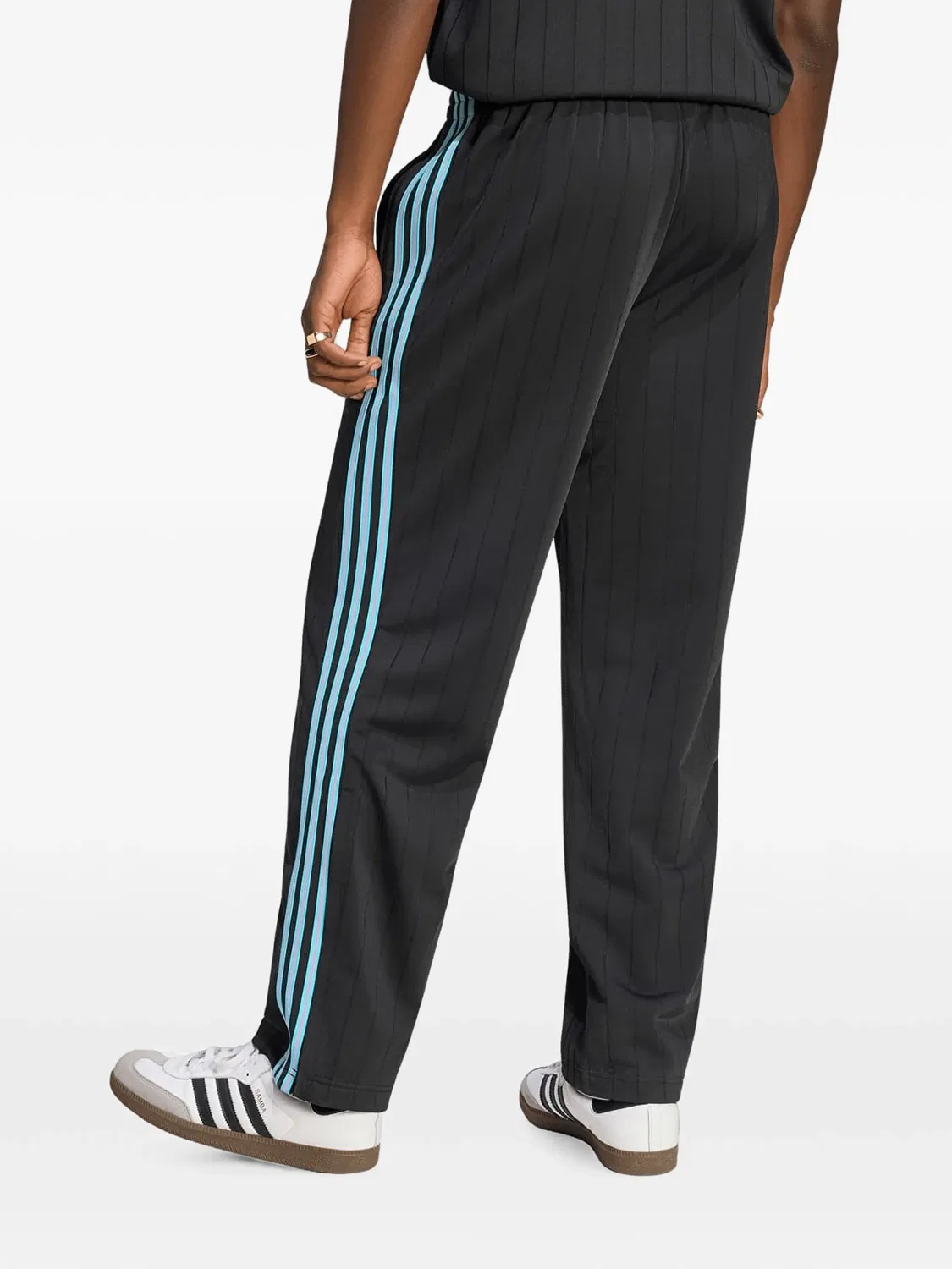 Спортивные брюки Firebird Drop Needle Adidas, черный — фото 3