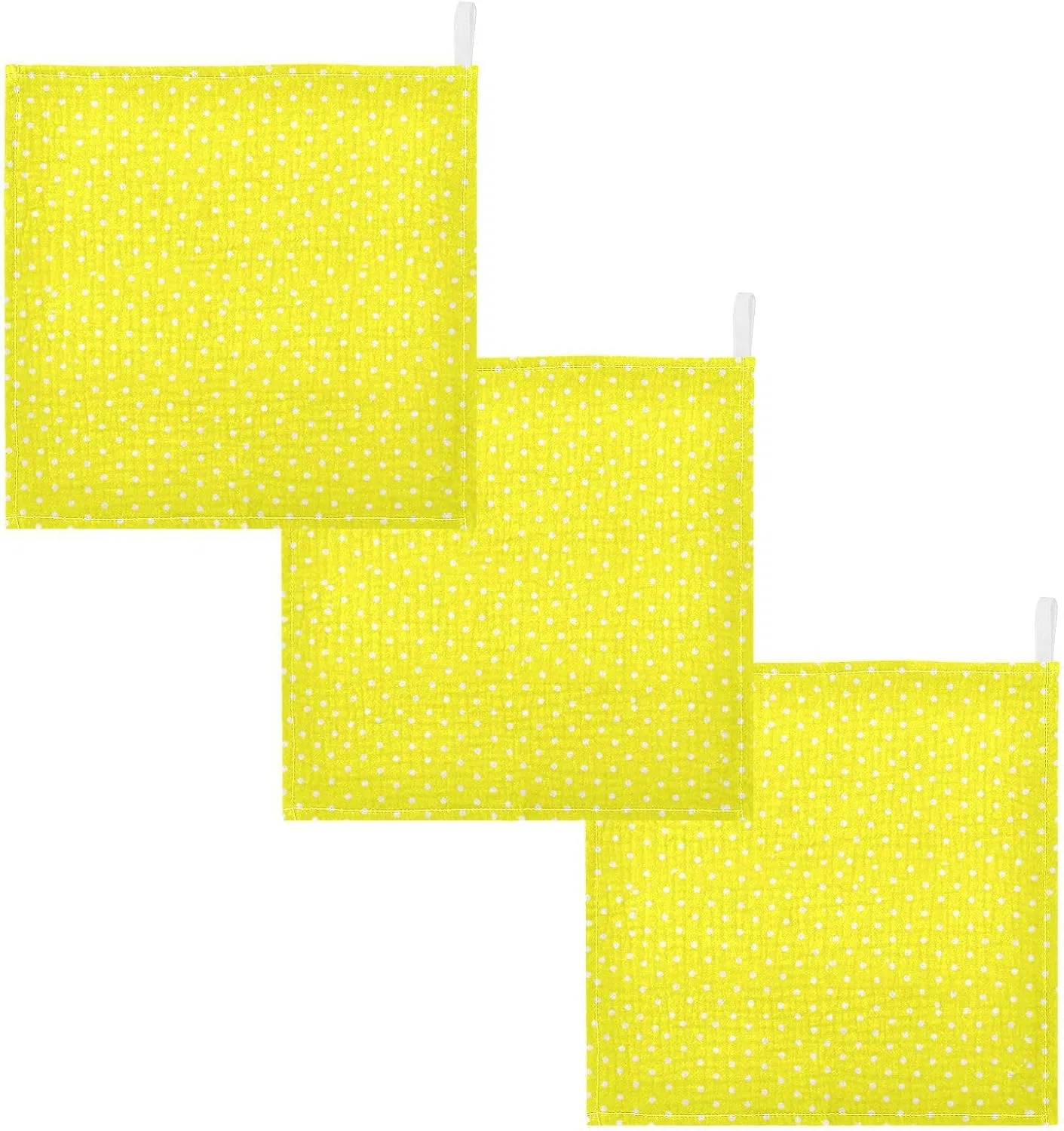 Махровая салфетка для лица из муслина, 5 штук, 30x30 см, JUMBEAR