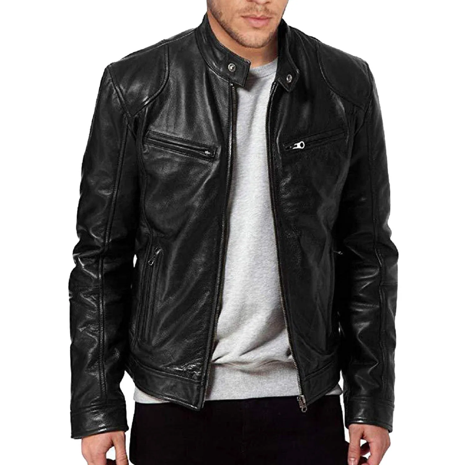 Женский джемпер-болеро с принтом Retro Vintage Motorcycle Jacket, Nero