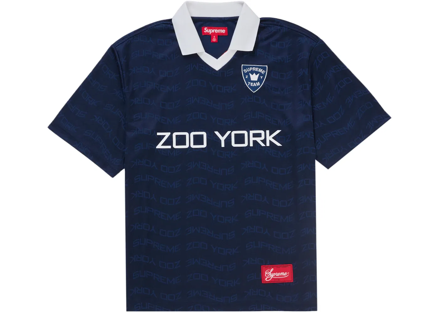 Мужская футболка с принтом Jersey Supreme, Navy