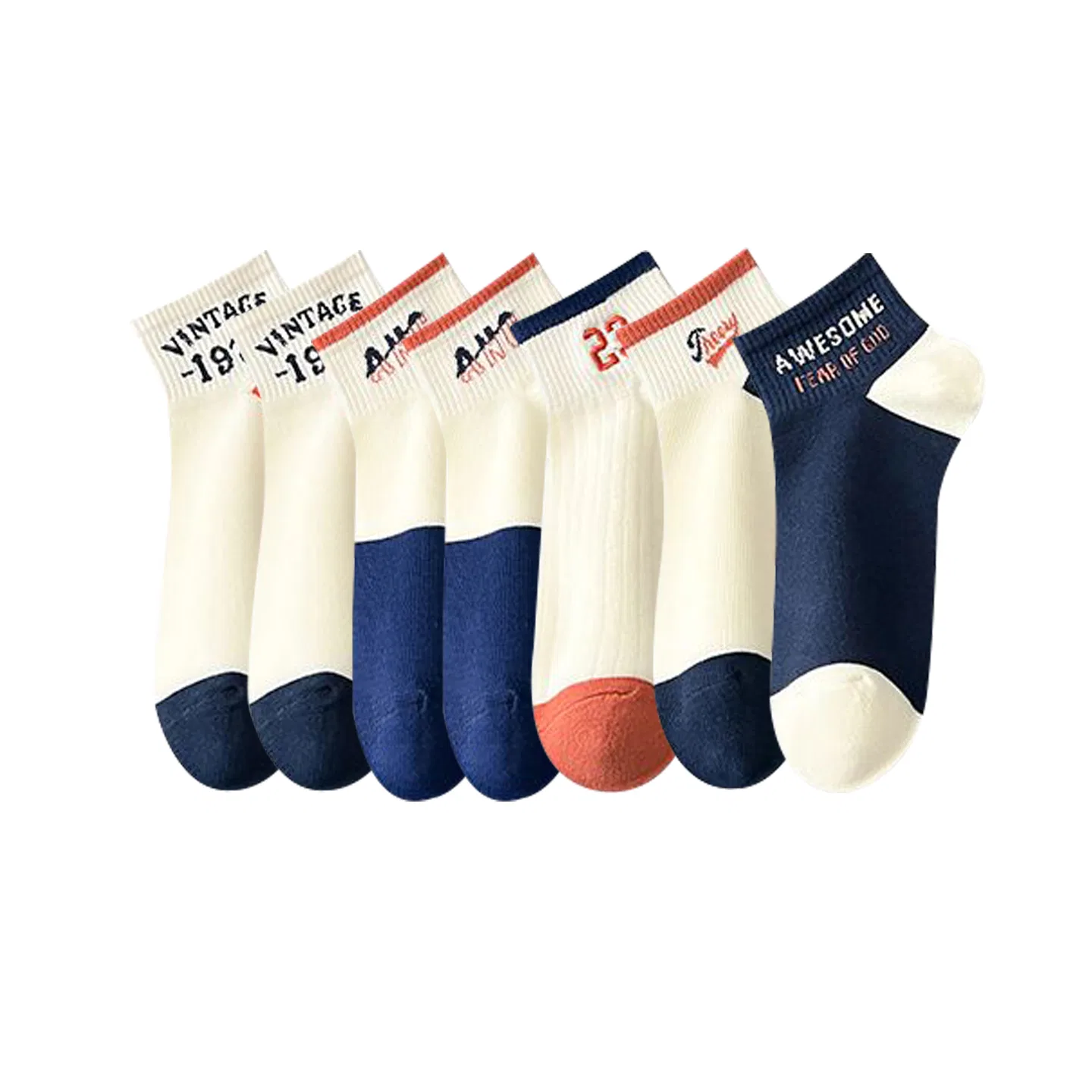 Детские носки-следы 7 пар MINISO, Combo A