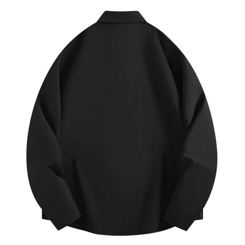 Детская рубашка с отложным воротником MINISO, Moonlight Fantasy Chest Logo, Black — фото 3