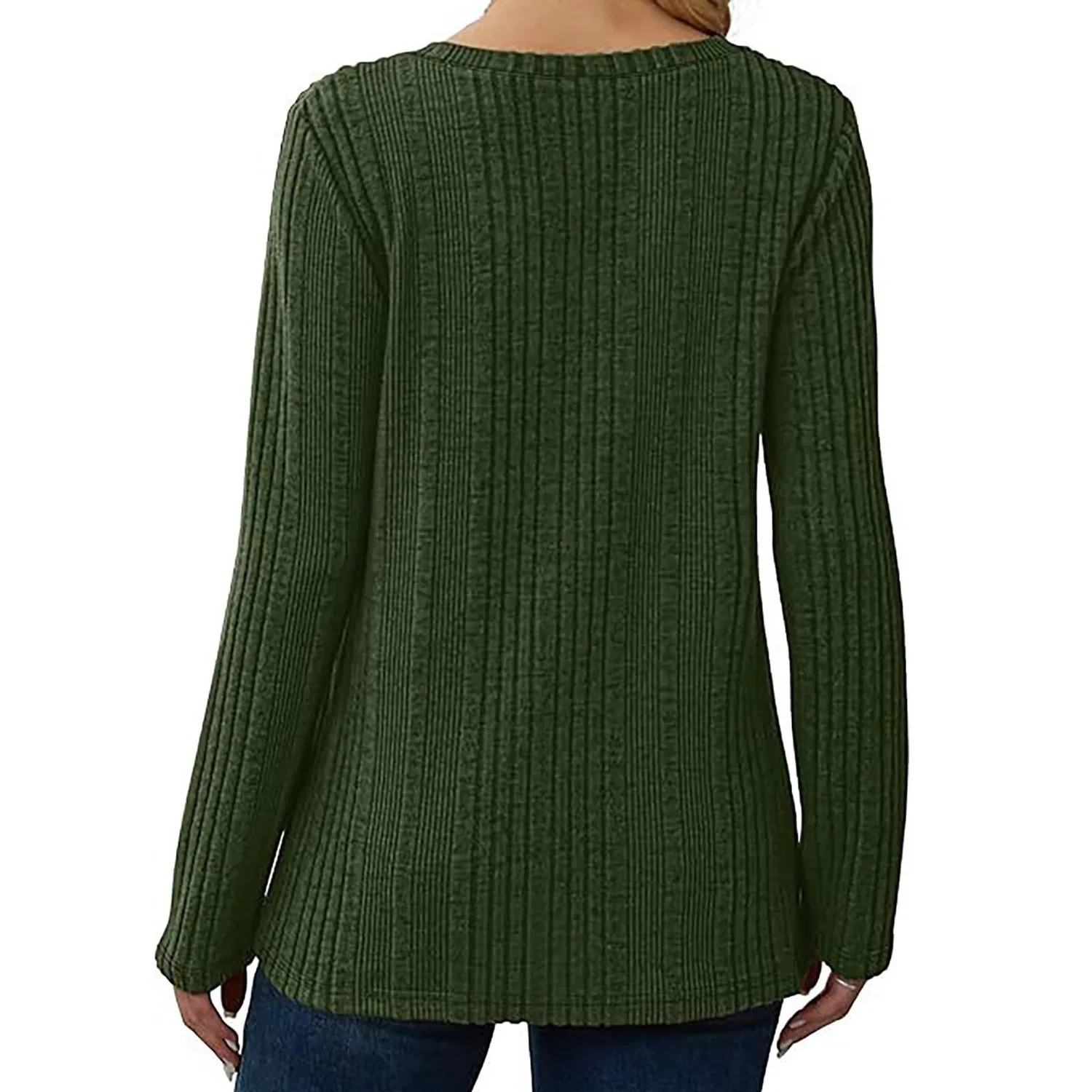 Женский свитер с v-образным вырезом Kindness Sweater, Gn2 — фото 2