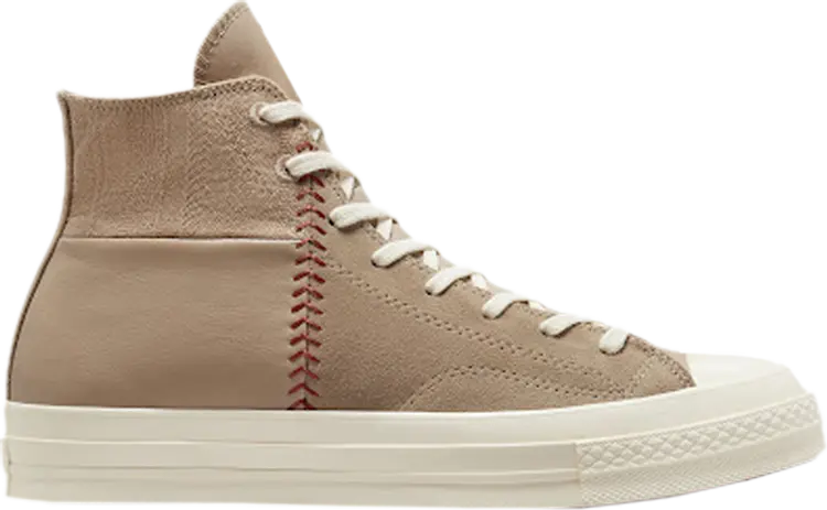 

Кроссовки Converse Chuck 70 Crafted Mixed Material High Nomad Khaki, загар