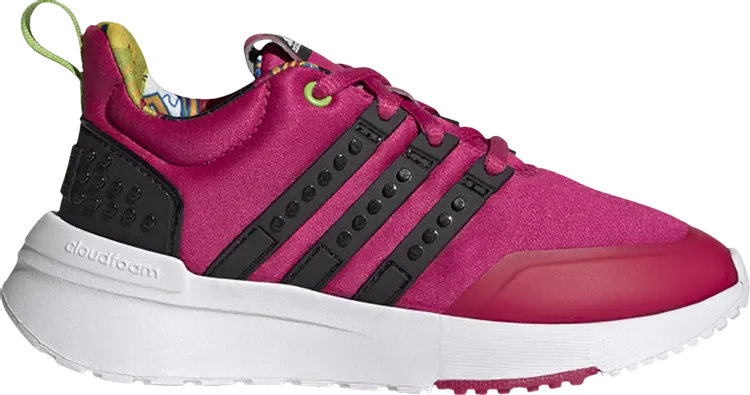 

Кроссовки Adidas LEGO x Racer TR J 'Real Magenta', фиолетовый