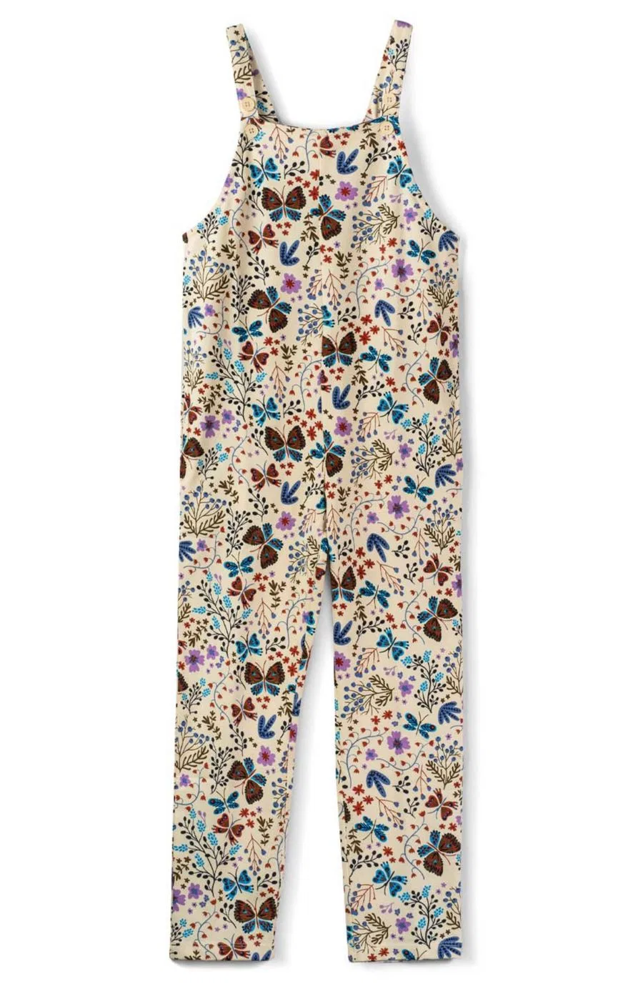 Комбинезон-боди без рукавов с регулируемыми бретелями, модель Botanical Floral Mightly, Botanical Floral