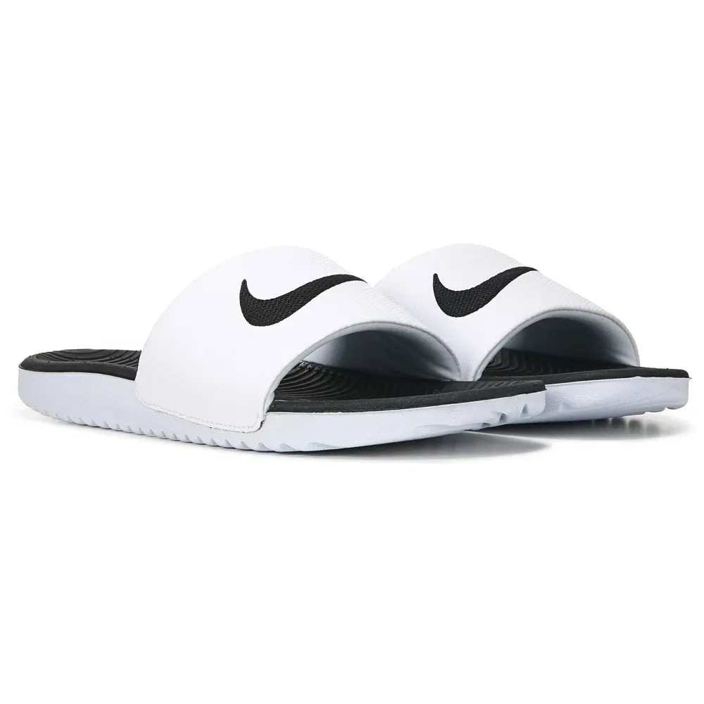 Детские сандалии-шлепанцы Kawa Nike, White/Black