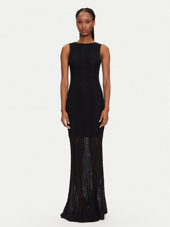 

Трикотажное платье обычного кроя 5GGK44 5869Z Marciano Guess, черный