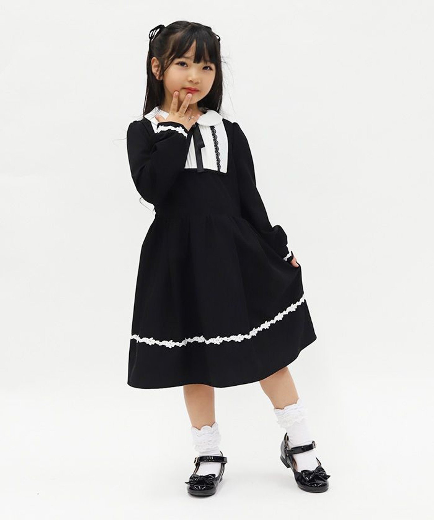 Комплект лент для классического платья Axes femme kids, Black — фото 4
