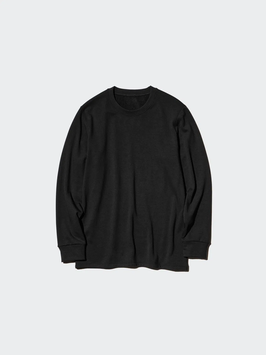 Футболка с длинным рукавом HEATTECH ULTRA WARM Uniqlo, темно-серый — фото 2
