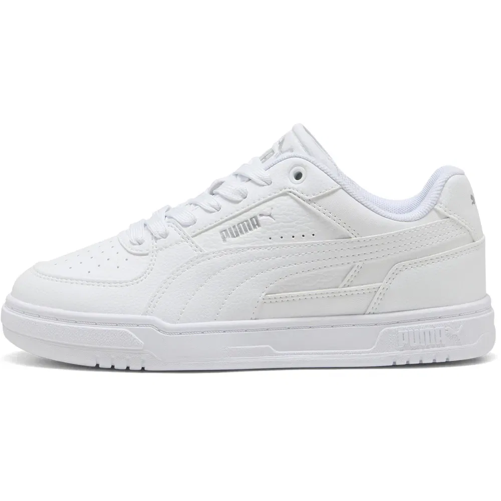 Детские кроссовки для девочек с верхом из экокожи Caven III Puma, White — фото 3
