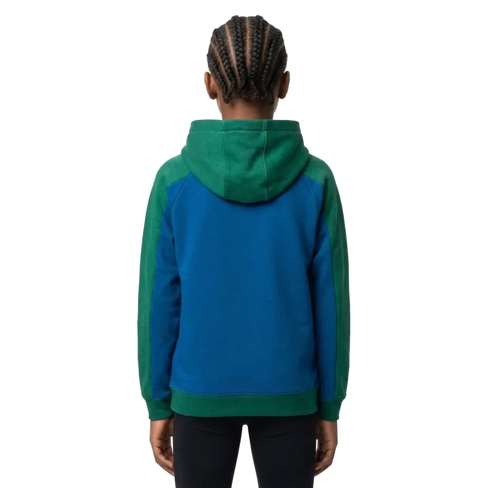 Детское худи для мальчиков с принтом No Teacher Quiksilver, Blue — фото 4