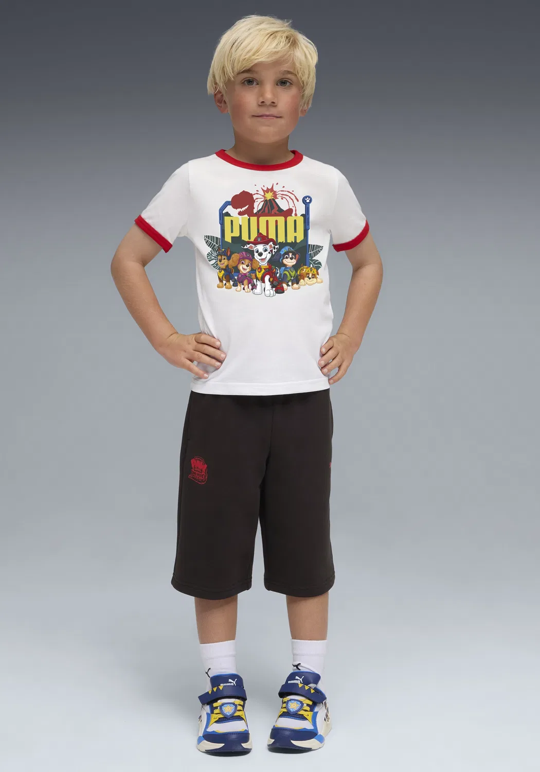 Футболка Puma белого цвета — фото 4