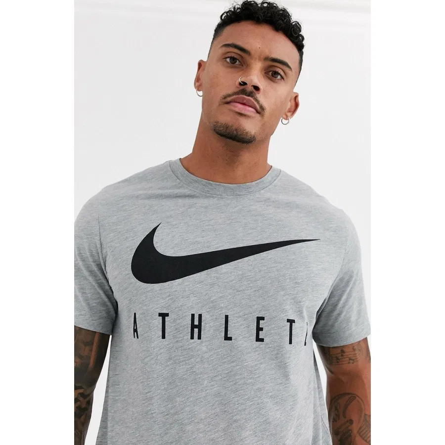 Футболка с длинным рукавом Dri-FIT Training Nike, Серый