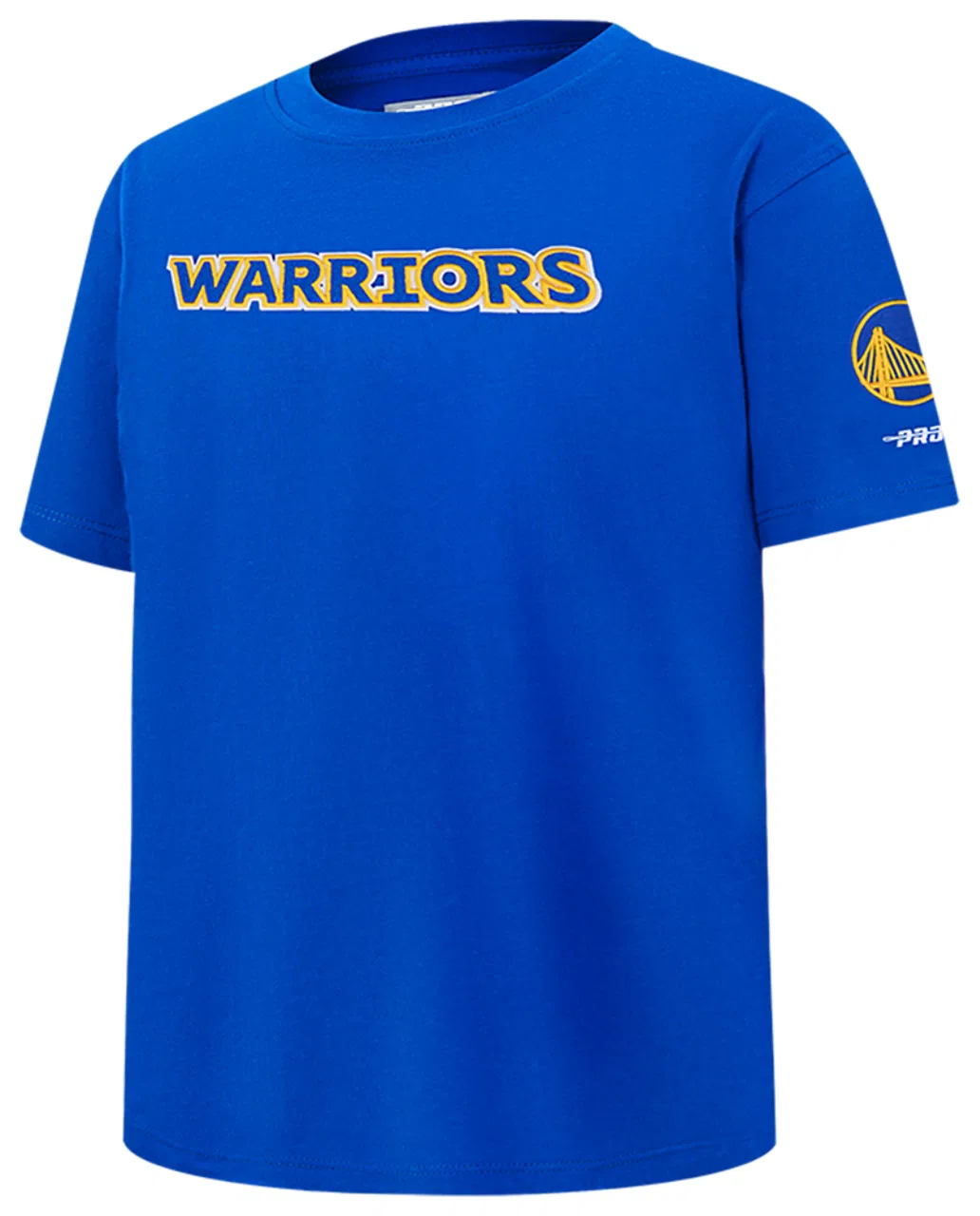 Детская футболка с коротким рукавом, хлопковая, Golden State Warriors Classic Sj Tee, Pro Standard, Royal Blue — фото 3