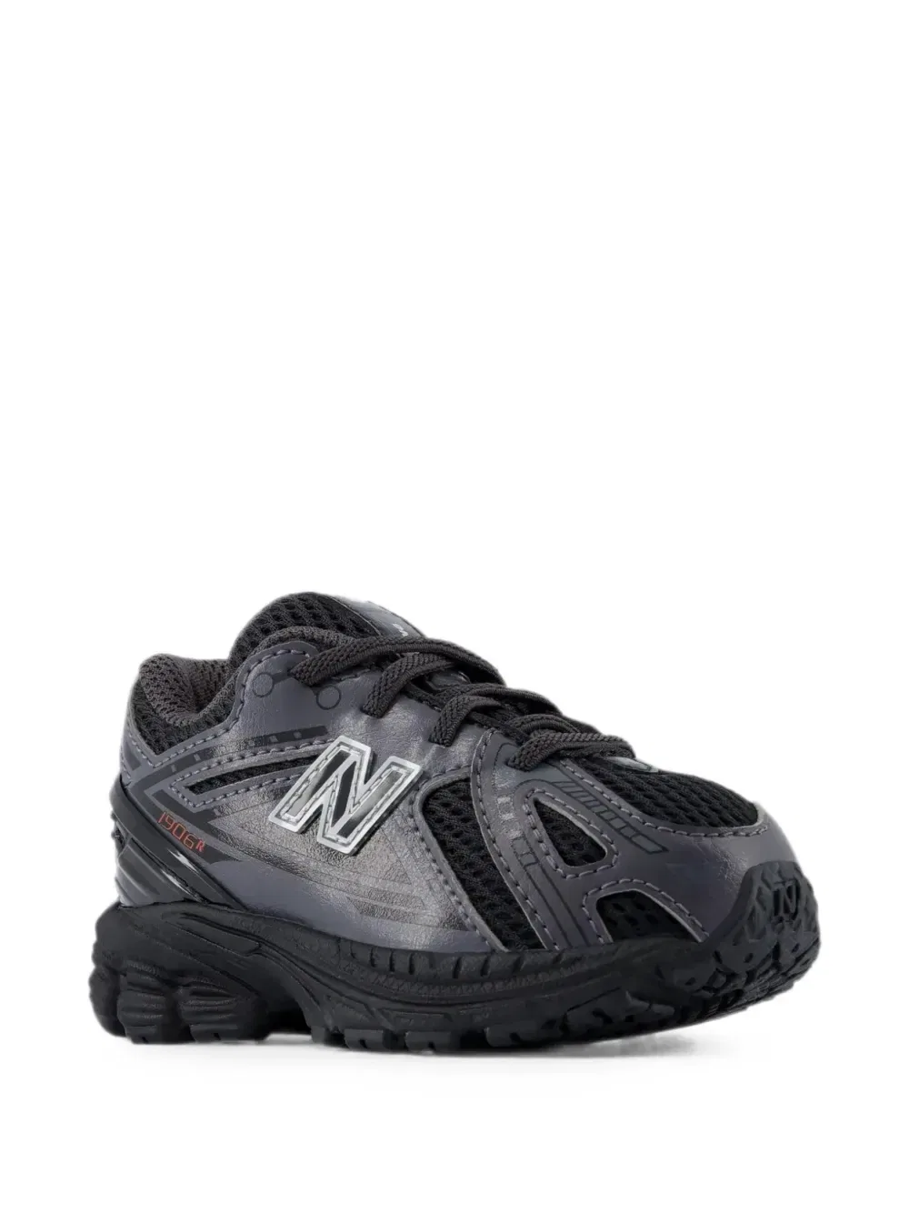 Кроссовки 1906 со шнурками-банджи New Balance Kids, серый — фото 3